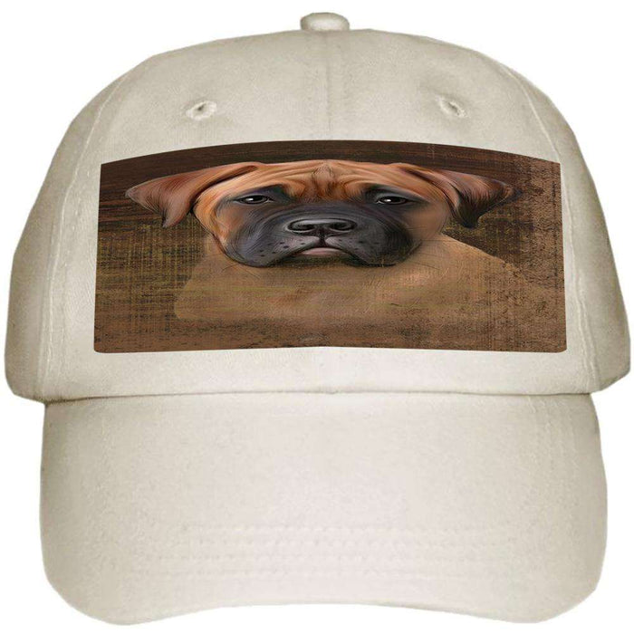Rustic Bullmastiff Dog Ball Hat Cap HAT54855