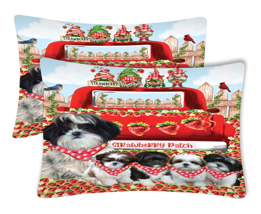 Shih Tzu Pillow Case with a Variety of Designs, Custom, Personalized, Super Soft Pillowcases Set of 2, Dog and Pet Lovers Gifts