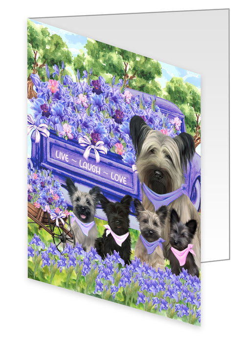 Skye Terrier Greeting Cards & Note Cards: Invitation Card with Envelopes Multi Pack, Personalized, Explore a Variety of Designs, Custom, Dog Gift for Pet Lovers