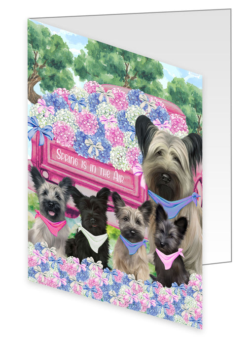 Skye Terrier Greeting Cards & Note Cards: Invitation Card with Envelopes Multi Pack, Personalized, Explore a Variety of Designs, Custom, Dog Gift for Pet Lovers