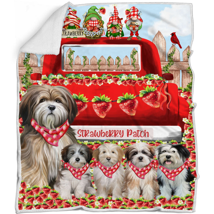 Tibetan Terrier Blanket: Explore a Variety of Designs, Custom, Personalized, Cozy Sherpa, Fleece and Woven, Dog Gift for Pet Lovers