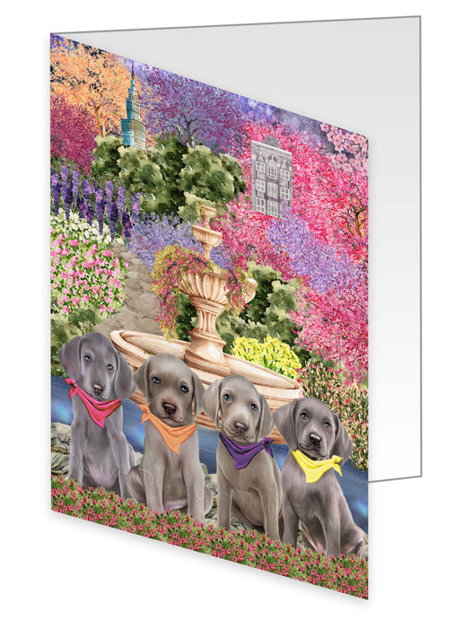 Weimaraner Greeting Cards & Note Cards: Invitation Card with Envelopes Multi Pack, Personalized, Explore a Variety of Designs, Custom, Dog Gift for Pet Lovers