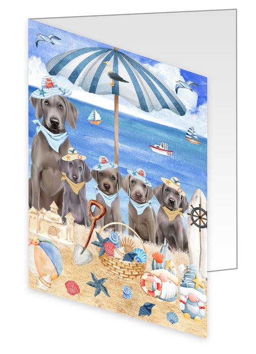 Weimaraner Greeting Cards & Note Cards: Explore a Variety of Designs, Custom, Personalized, Halloween Invitation Card with Envelopes, Gifts for Dog Lovers