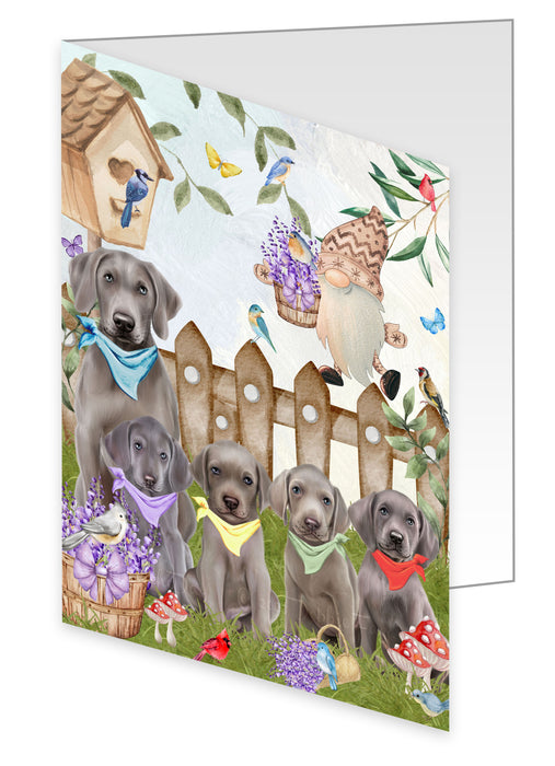 Weimaraner Greeting Cards & Note Cards: Invitation Card with Envelopes Multi Pack, Personalized, Explore a Variety of Designs, Custom, Dog Gift for Pet Lovers