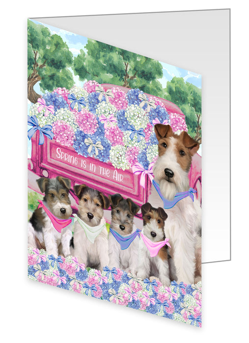 Wire Fox Terrier Greeting Cards & Note Cards with Envelopes, Explore a Variety of Designs, Custom, Personalized, Multi Pack Pet Gift for Dog Lovers