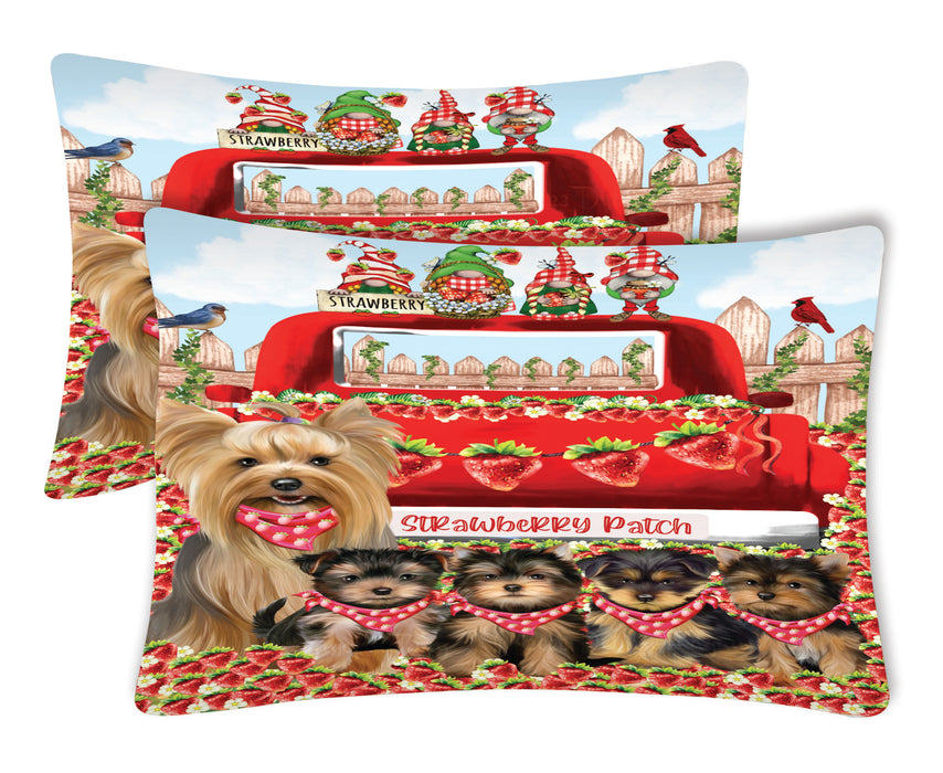 Yorkshire Terrier Pillow Case: Explore a Variety of Designs, Custom, Personalized, Soft and Cozy Pillowcases Set of 2, Gift for Dog and Pet Lovers