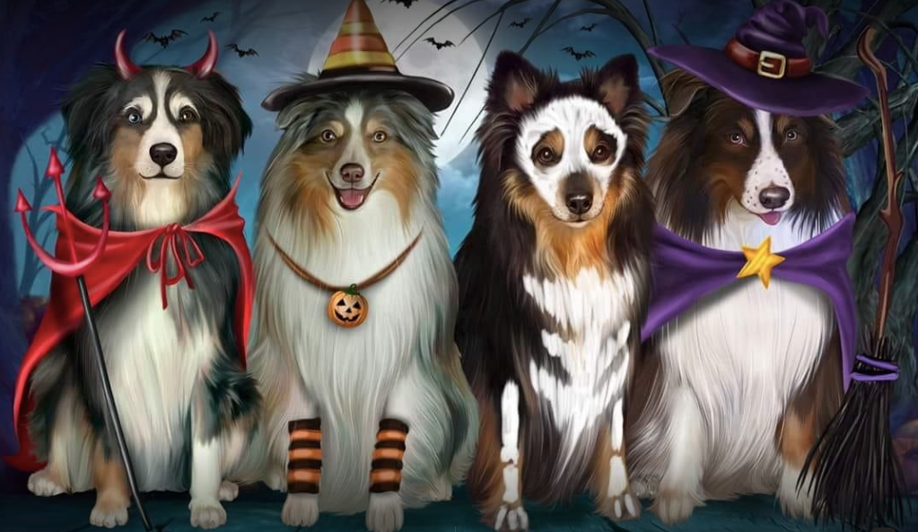 Get Ready to Beautify Your Home with the Exotic Halloween Paintings Of Your Dog and other attractive items