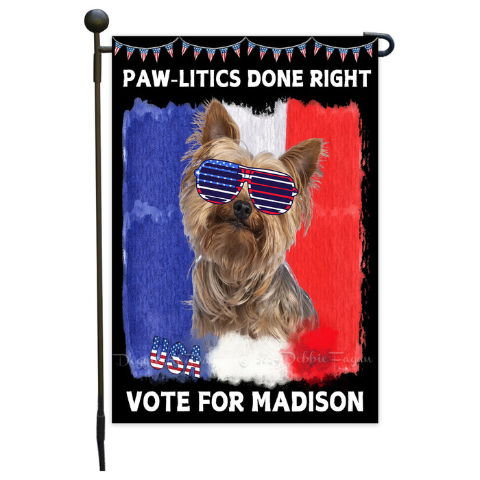 Paw-litics Done Right, Vote Dogs 2024 Yard Sign, Political Garden Flag, Custom Dog Flag For Dog Lovers, 4th of July Flag, Digital Download