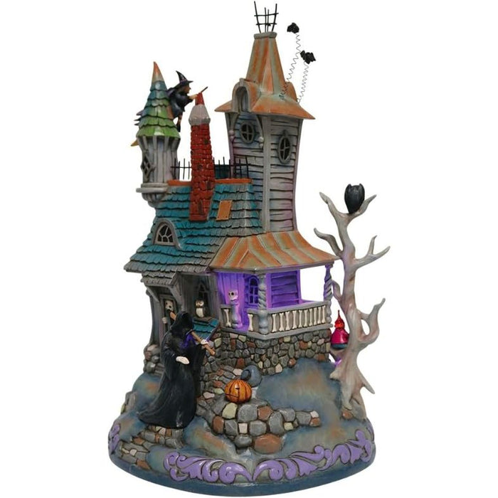 Enesco Jim Shore Heartwood Creek Four Seasons Welcome are The Wicked Haunted House