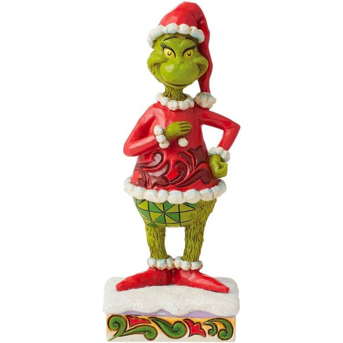 Enesco Jim Shore Dr. Seuss Happy Grinch Figurine 6.5"