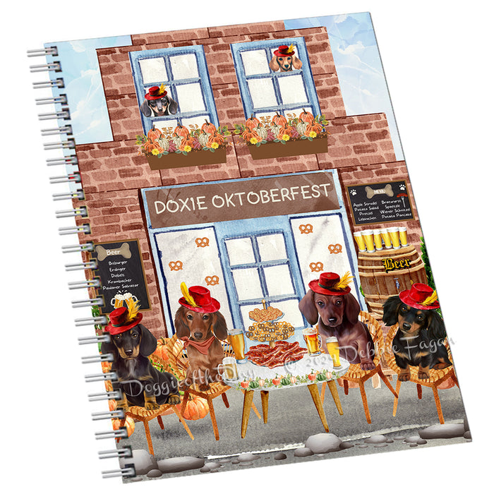 Doxie Oktoberfest Beer Dachshund Dog Notebook