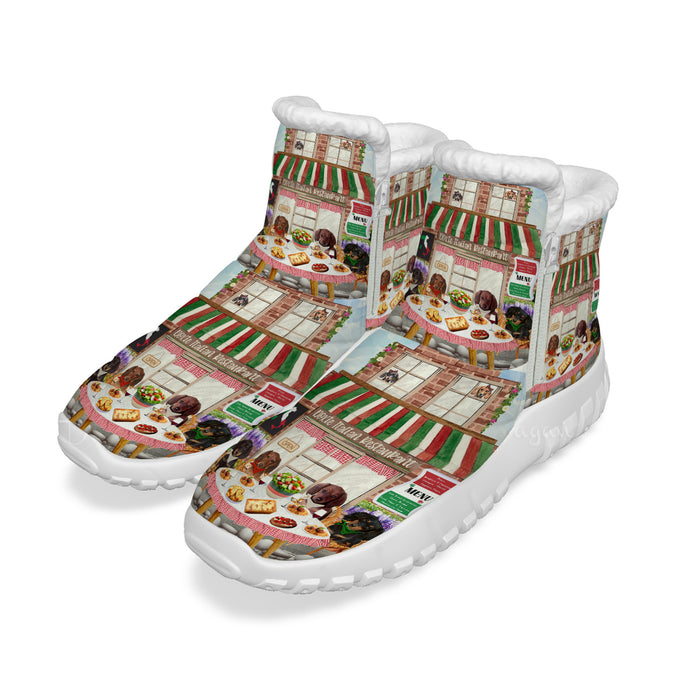 Dachshund Dogs Snow Boots - Little Cafe