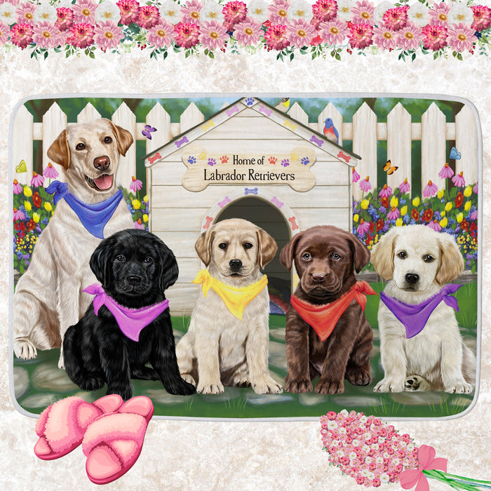 Labrador Dog Bath Mat Personalized Custom Artwork Many Designs to Choose From