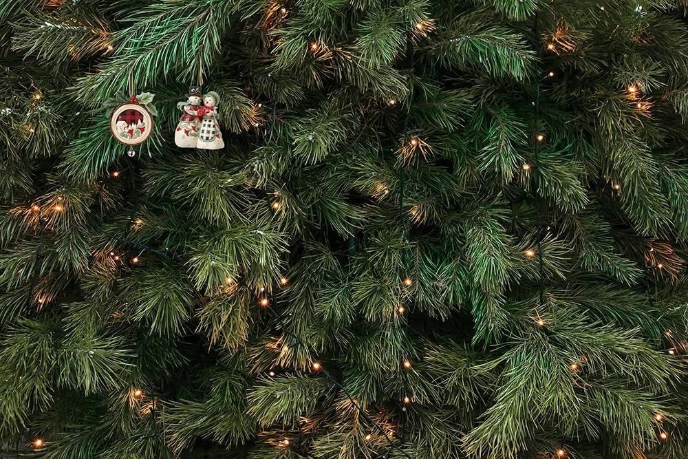 Jim Shore Heartwood Creek Highland Glen Mr. and Mrs. Snowman Hanging Ornament