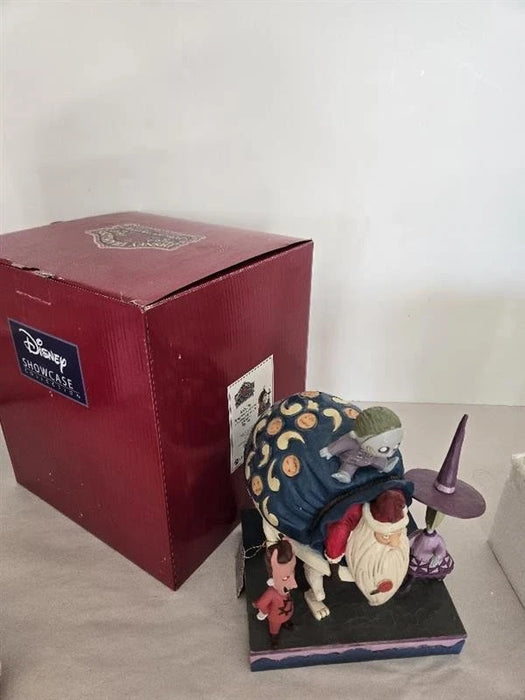 Jim Shore The Nightmare Before Christmas Lock, Shock and Barrel with Santa