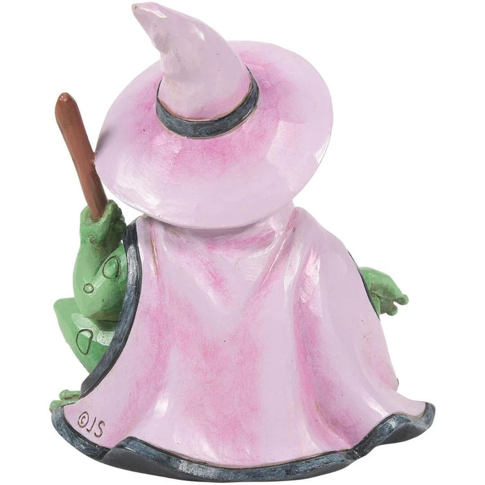 Jim Shore Heartwood Creek Halloween Collection Frog Dressed as a Witch NIB
