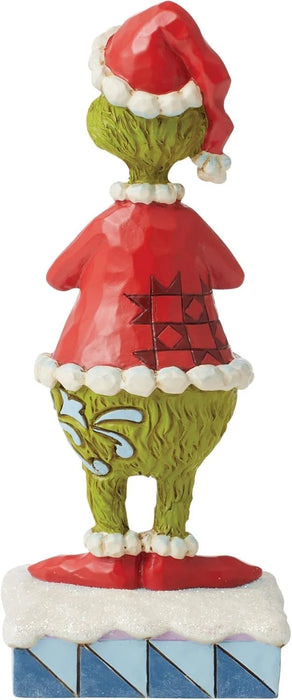 Dr. Seuss Grinch by Jim Shore Mean Santa Grinch Stole Christmas Figurine NIB NEW
