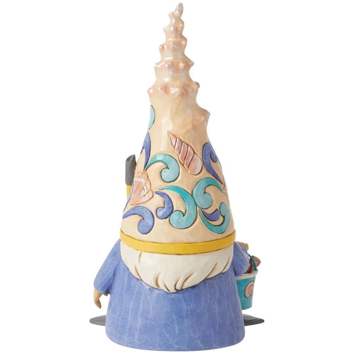 Enesco Jim Shore Heartwood Creek Coastal Snorkel Shell Gnome Figurine