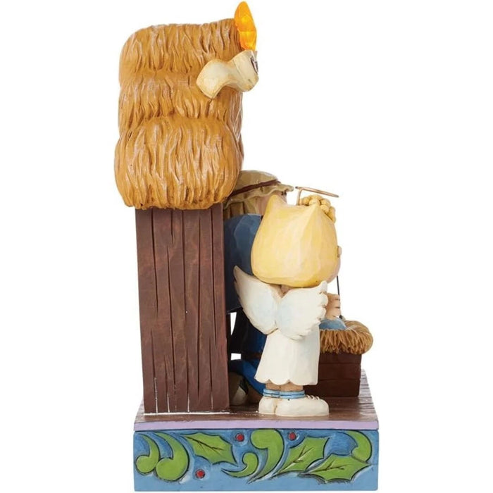 Enesco Peanuts by Jim Shore Christmas Pageant Nativity Scene Lit Figurine, NIB