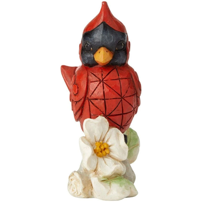 Enesco Jim Shore Heartwood Creek Cardinal Miniature Figurine, NEW NIB