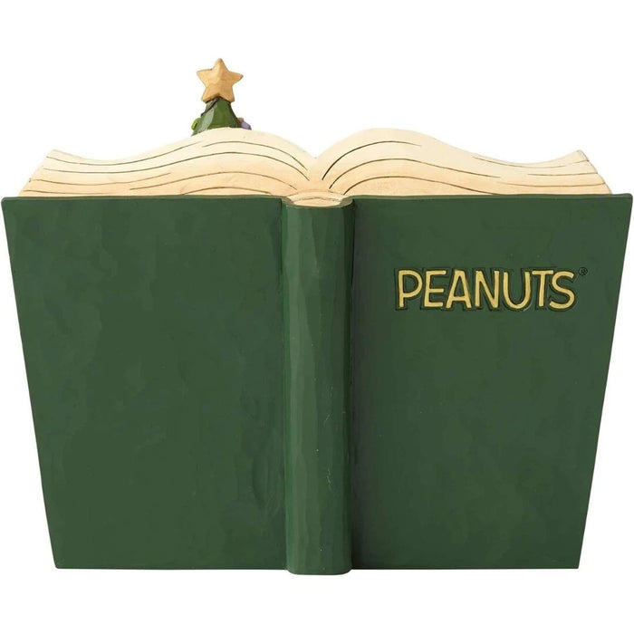 Enesco Jim Shore Peanuts Christmas Storybook Figurine 7.5" Multicolor, NIB NEW