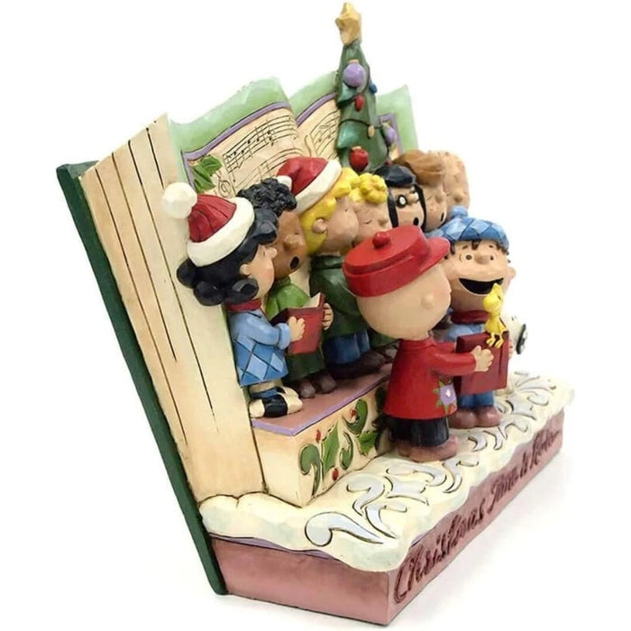 Enesco Jim Shore Peanuts Christmas Storybook Figurine 7.5" Multicolor, NIB NEW