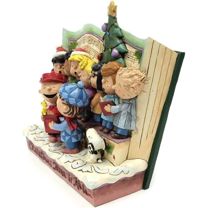 Enesco Jim Shore Peanuts Christmas Storybook Figurine 7.5" Multicolor, NIB NEW