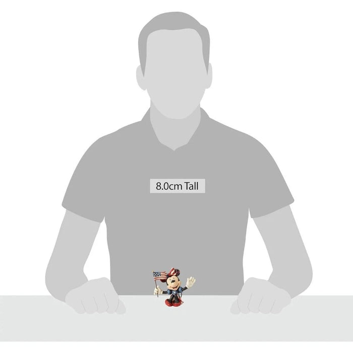 Enesco Disney Traditions by Jim Shore Patriotic Minnie Mouse Miniature Figurine