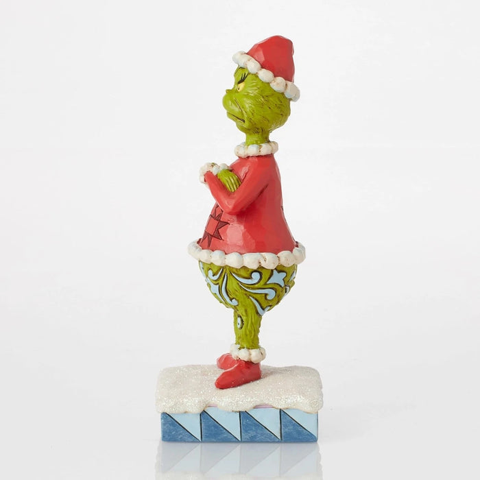 Dr. Seuss Grinch by Jim Shore Mean Santa Grinch Stole Christmas Figurine NIB NEW