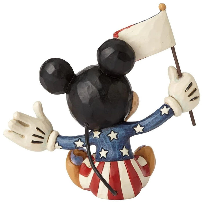 Enesco Disney Traditions by Jim Shore Patriotic Mickey Mouse Miniature Figurine