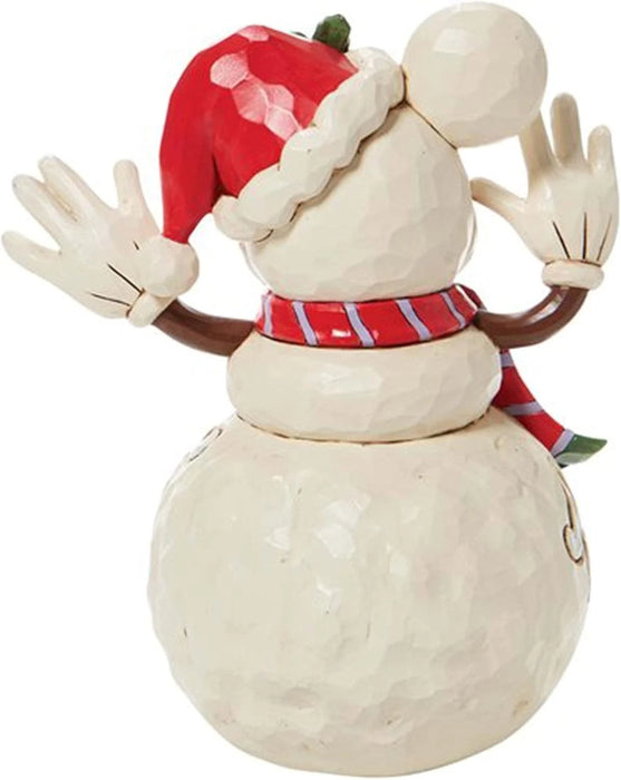 Disney Traditions by Jim Shore Mickey Mouse Snowman Snowy Smiles Figurine