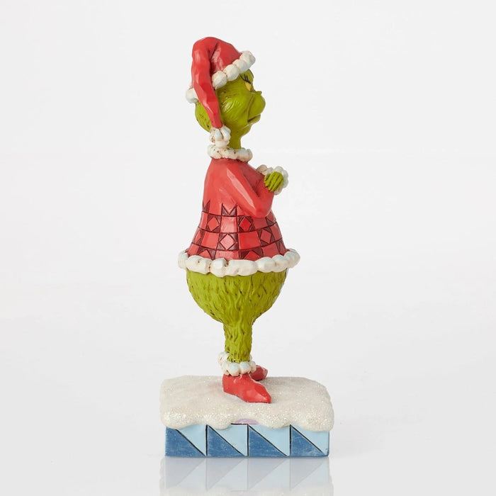 Dr. Seuss Grinch by Jim Shore Mean Santa Grinch Stole Christmas Figurine NIB NEW