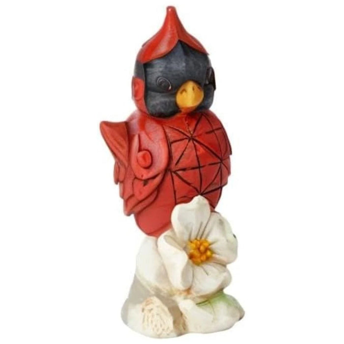 Enesco Jim Shore Heartwood Creek Cardinal Miniature Figurine, NEW NIB