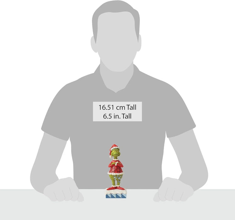 Dr. Seuss Grinch by Jim Shore Mean Santa Grinch Stole Christmas Figurine NIB NEW