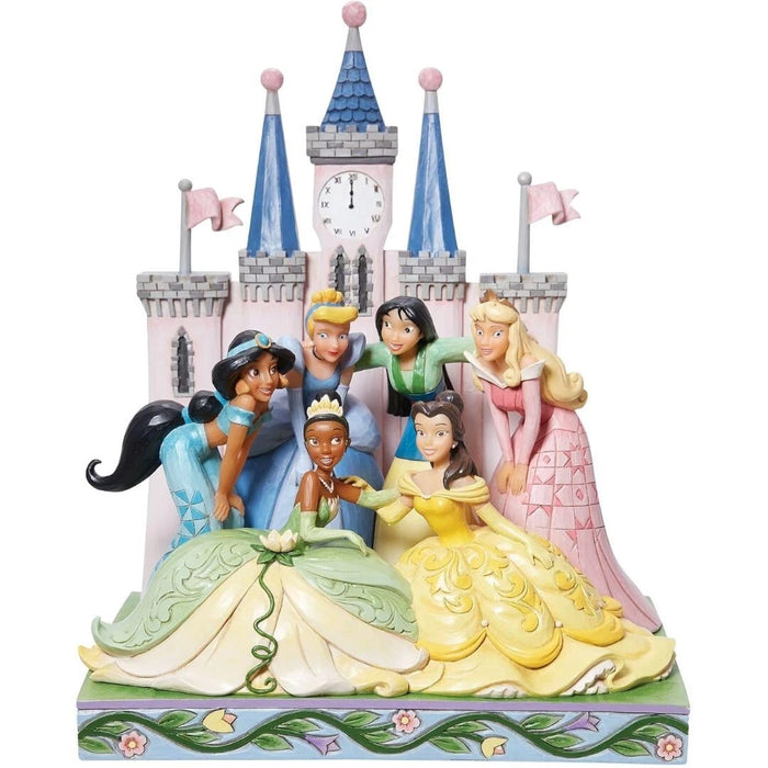 Enesco Disney Traditions by Jim Shore Princess Group in Front of Castle Figurine