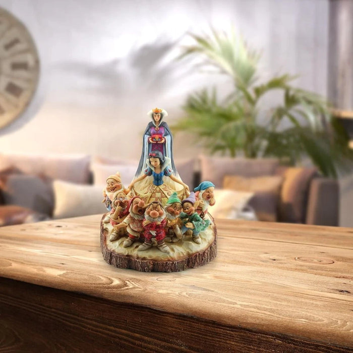 Jim Shore Disney Traditions Snow White and the Seven Dwarfs Figurine, NIB