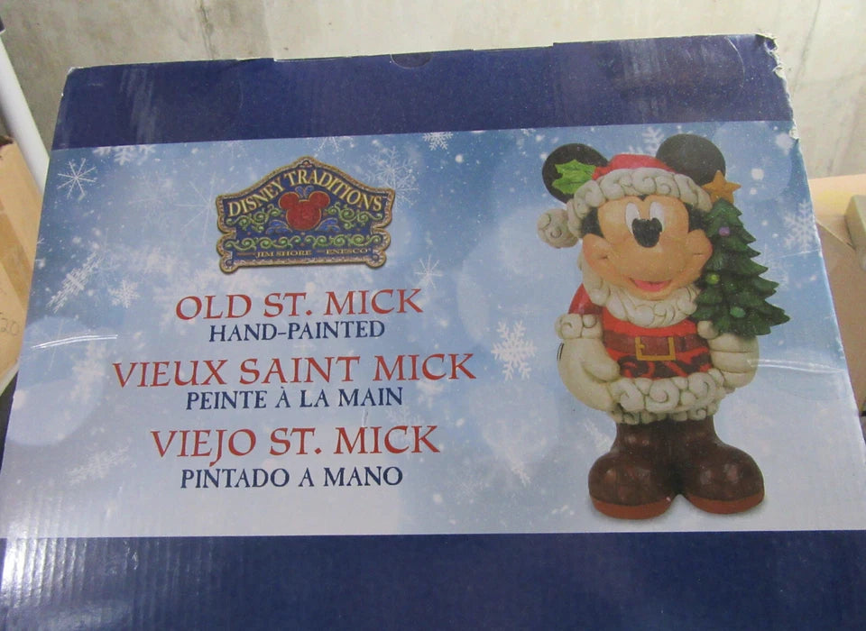 Jim Shore Enesco DIsney Traditions Old St Mick 17" Large Mickey Mouse NEW