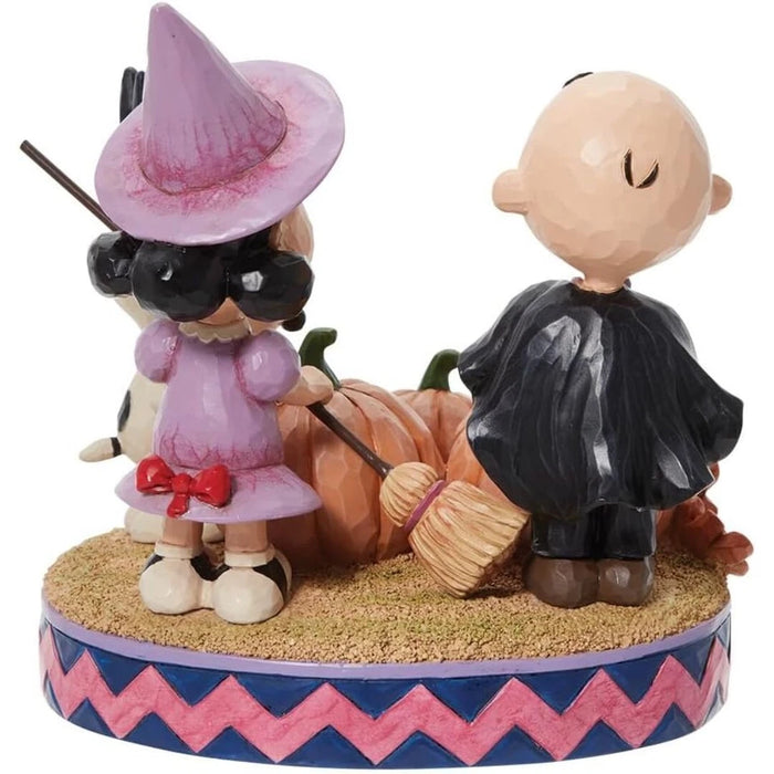 Enesco Peanuts by Jim Shore Peanuts The Gang Dressed for Halloween Figurine, 5.5