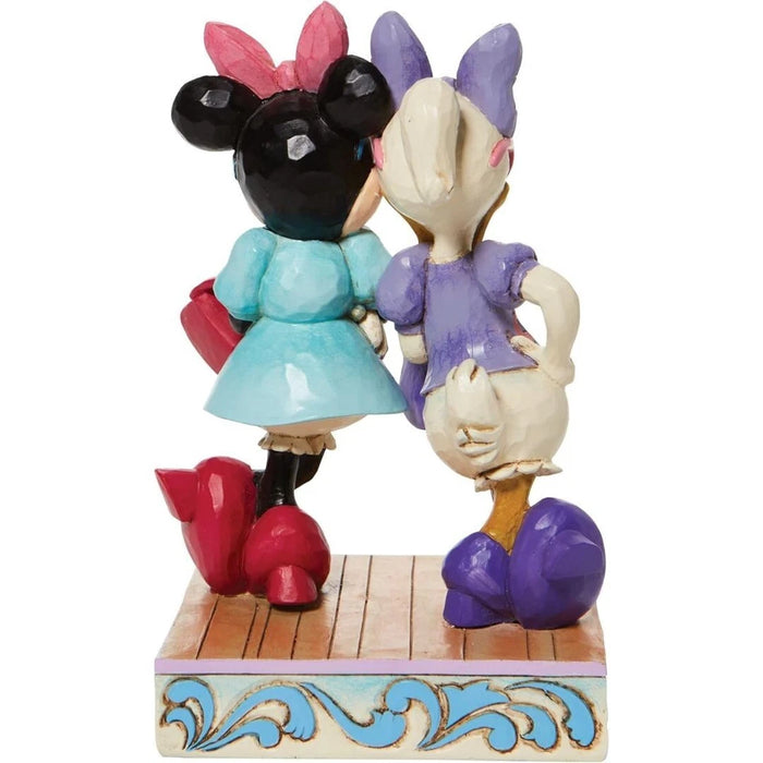 Enesco Jim Shore Minnie Mouse & Daisy Duck Fashionistas Statue Standard, NIB
