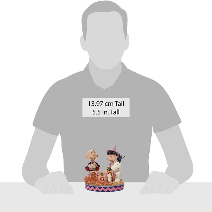 Enesco Peanuts by Jim Shore Peanuts The Gang Dressed for Halloween Figurine, 5.5