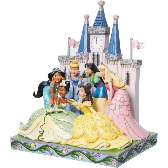 Enesco Disney Traditions by Jim Shore Princess Group in Front of Castle Figurine