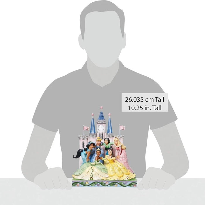 Enesco Disney Traditions by Jim Shore Princess Group in Front of Castle Figurine