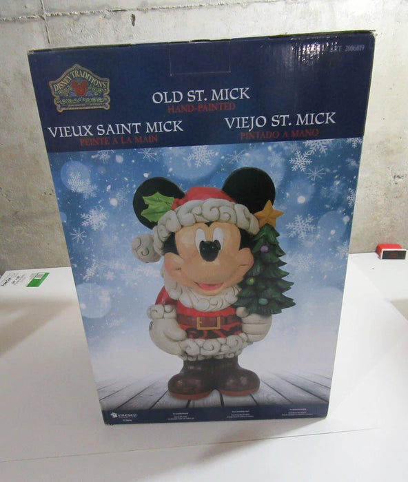 Jim Shore Enesco DIsney Traditions Old St Mick 17" Large Mickey Mouse NEW