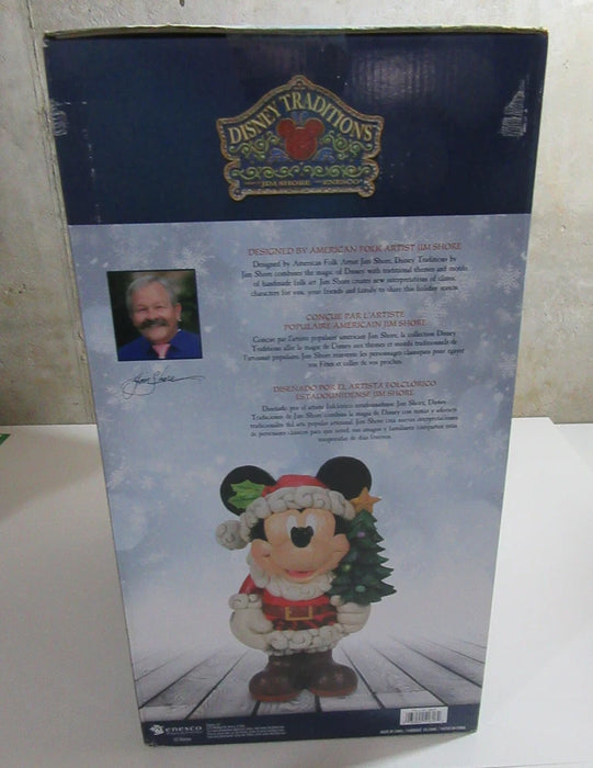 Jim Shore Enesco DIsney Traditions Old St Mick 17" Large Mickey Mouse NEW