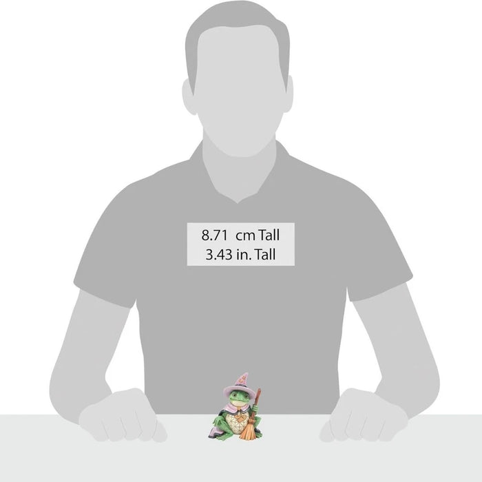 Jim Shore Heartwood Creek Halloween Collection Frog Dressed as a Witch NIB