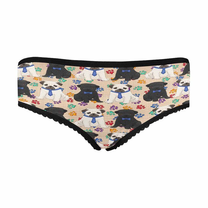 Pug Dogs Blue  Women&#039;s All Over Print Classic Briefs