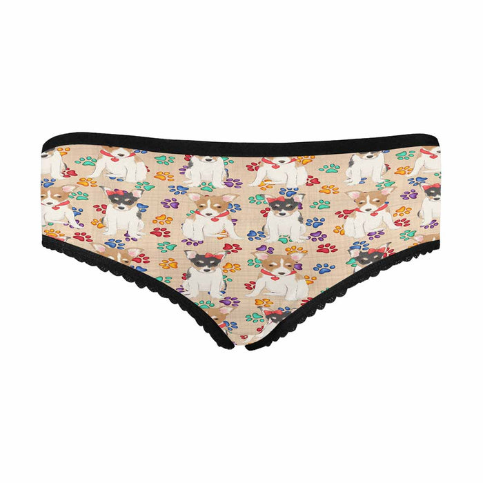 Rat Terrier Dogs Red  Women's All Over Print Classic Briefs
