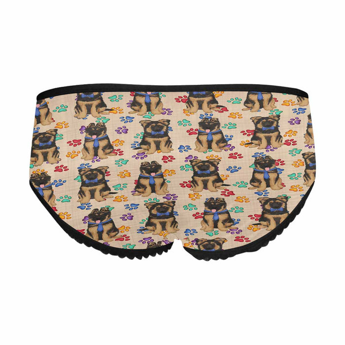 German Shepherd Dogs Blue  Women&#039;s All Over Print Classic Briefs