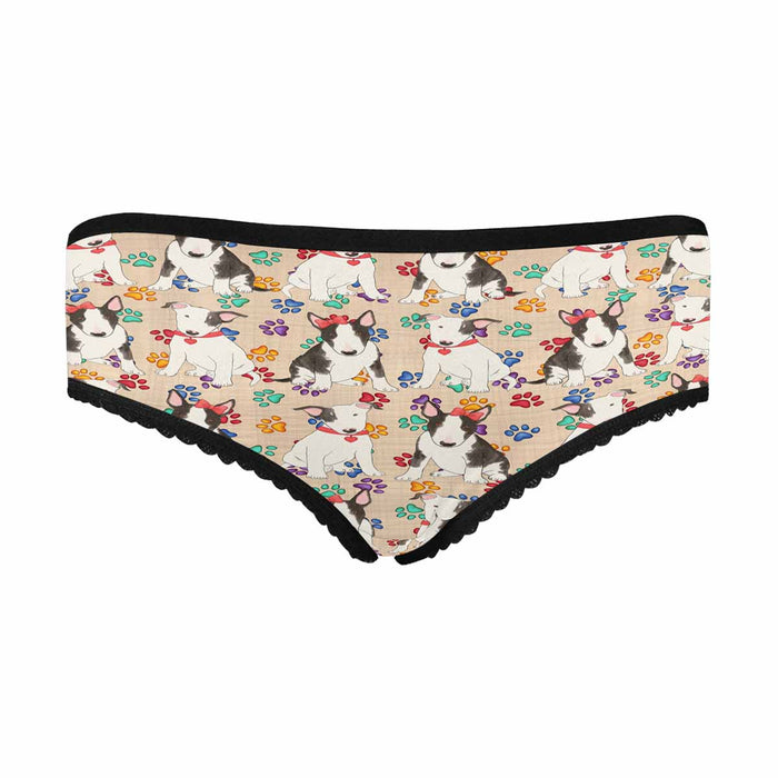 Bull Terrier Dogs Red  Women&#039;s All Over Print Classic Briefs