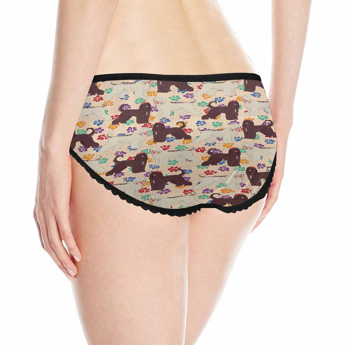 Afghan Hound Dogs Red  Women&#039;s All Over Print Classic Briefs